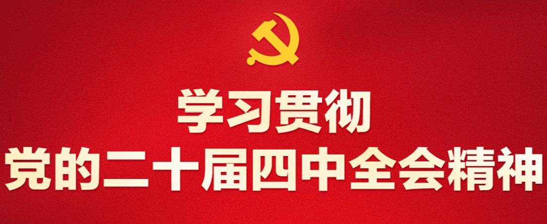 学习贯彻党的二十届四中全会精神